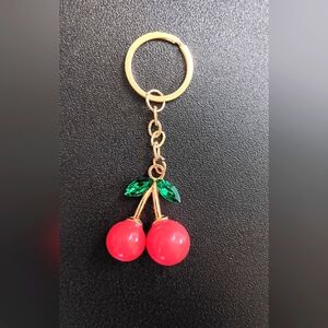 Cherry Keychain